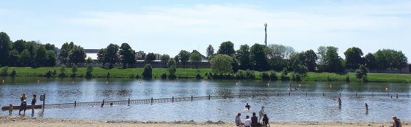 Badende am Werdersee